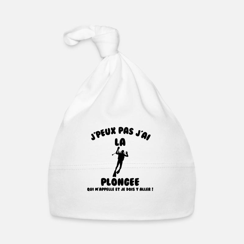 J’peux pas j’ai plongée Bonnet bio Bébé