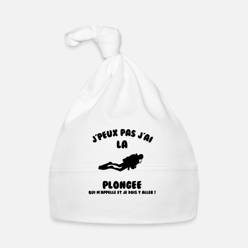 J’peux pas j’ai plongée Bonnet bio Bébé