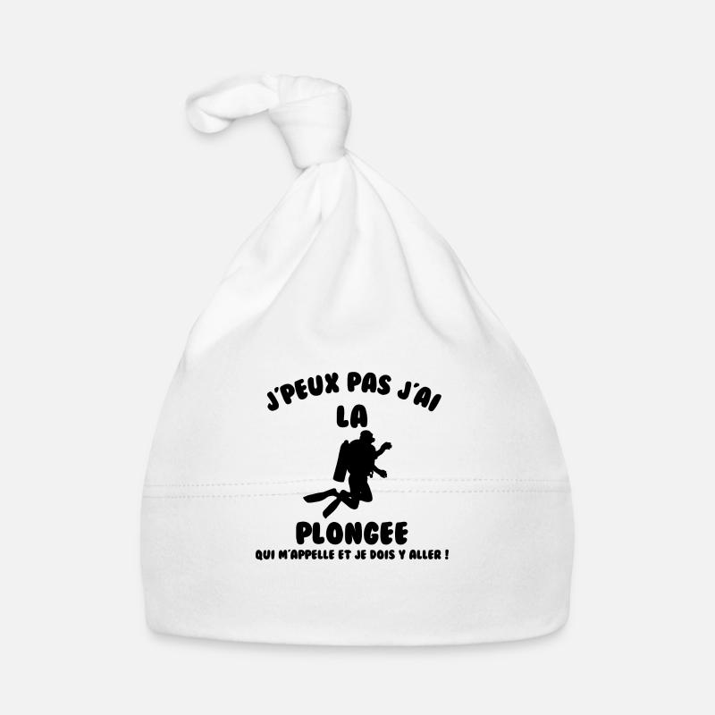 J’peux pas j’ai plongée Bonnet bio Bébé