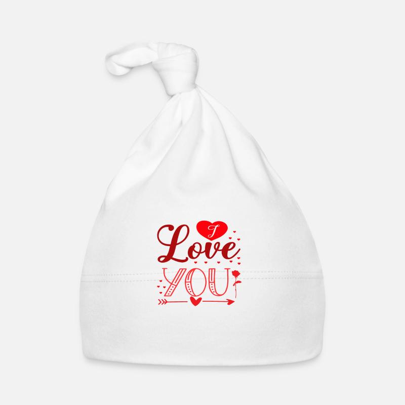 Je t'aime Bonnet bio Bébé