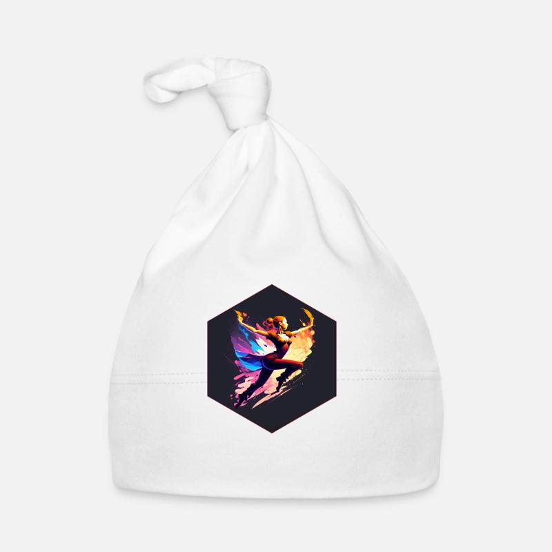 Danser - Bonnet bio Bébé - blanc