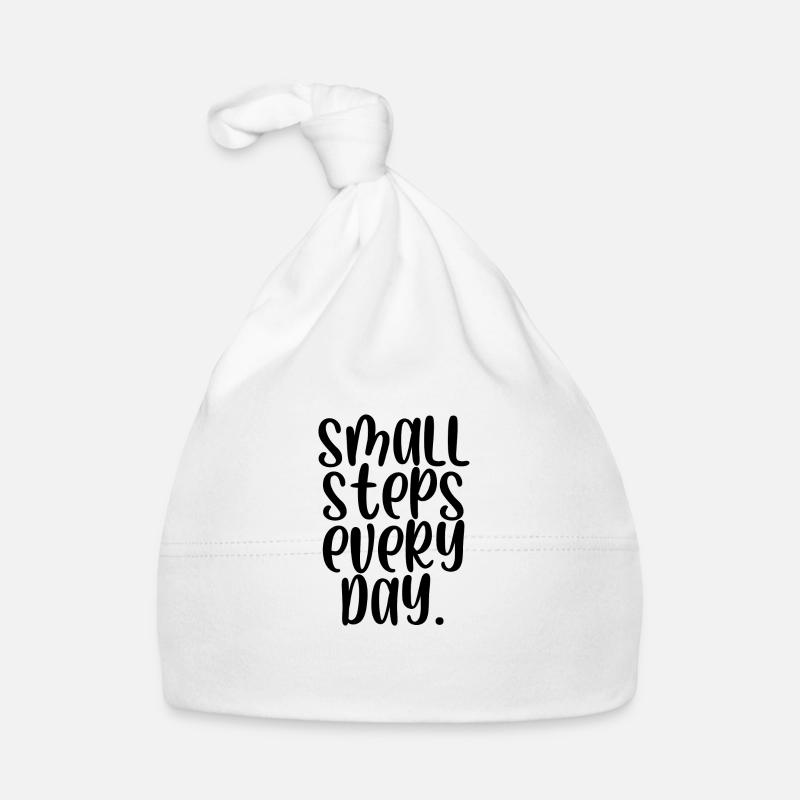 Small steps every day Baby Bio-Mütze