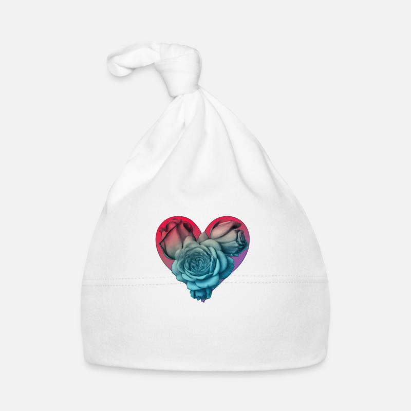 Herz Baby Bio-Mütze