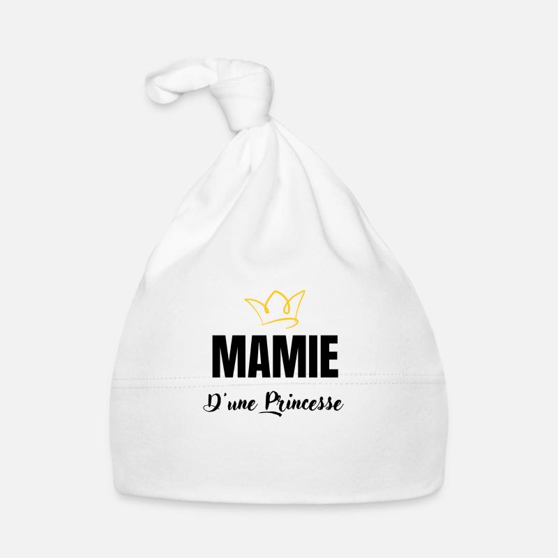 mamie d'une princesse Bonnet bio Bébé