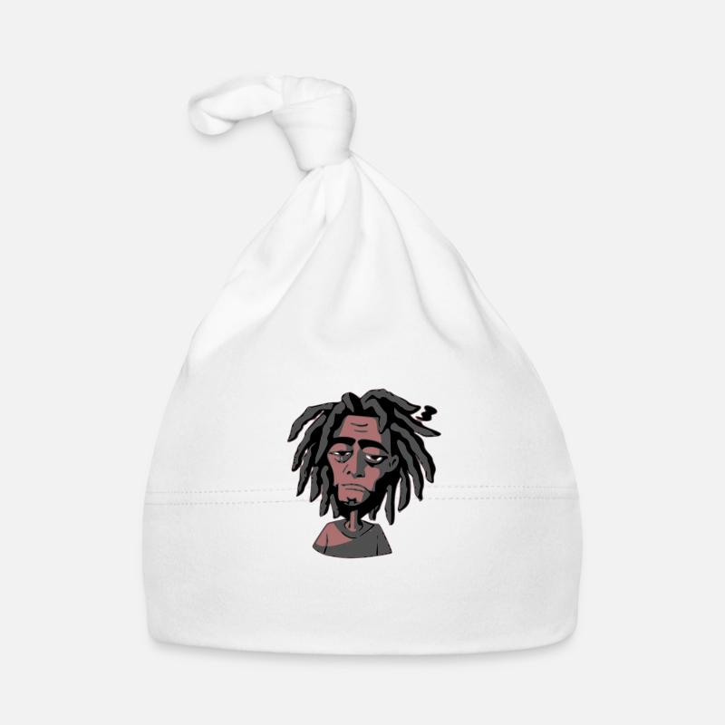 Rasta-Mann Baby Bio-Mütze