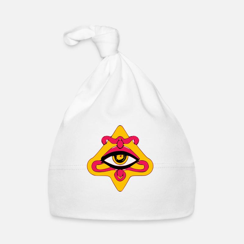 A third eye Organic Baby Cap
