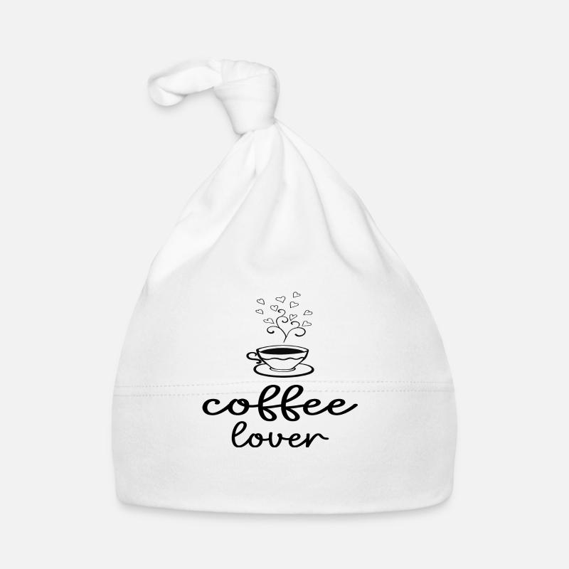 Coffee Lover Organic Baby Cap