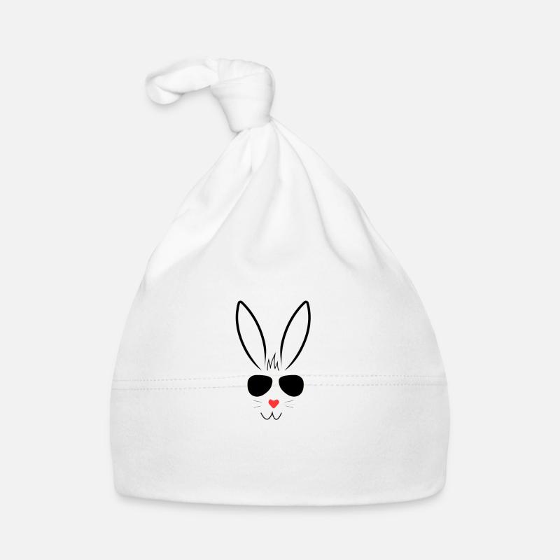 Cool Easter with Sunglasses Organic Baby Cap