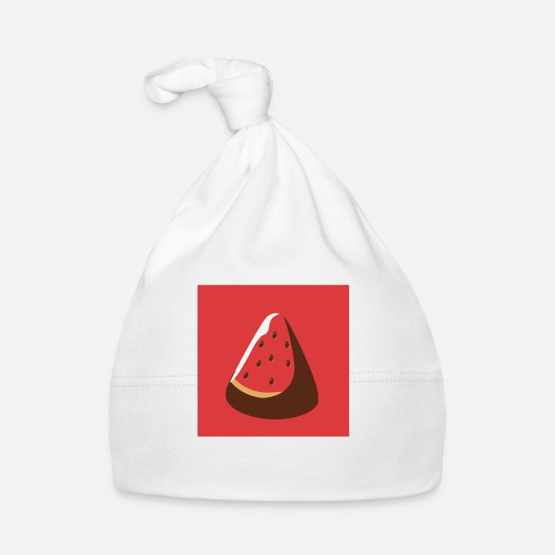 Wassermelone Baby Bio-Mütze