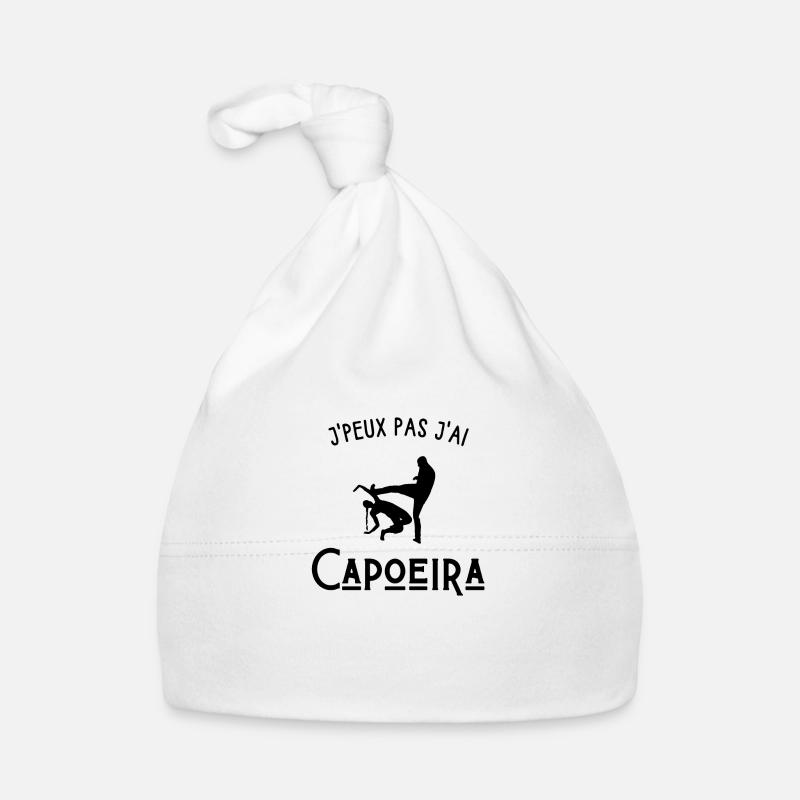 je peux pas j'ai capoeira Bonnet bio Bébé