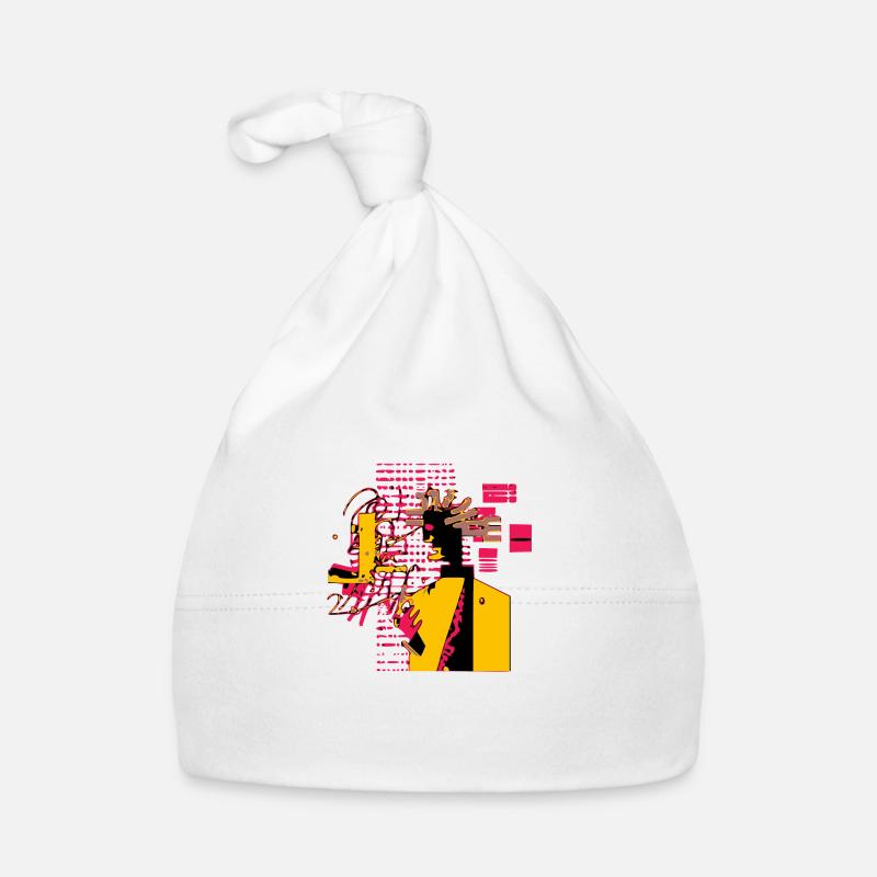 Caco the cyber punk Organic Baby Cap