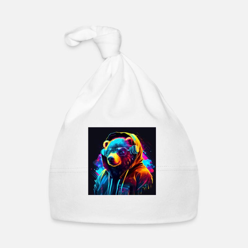 cool gaming bär Baby Bio-Mütze