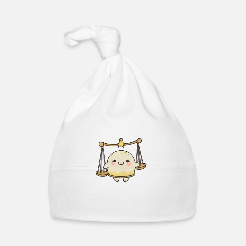 Süßes Waage Sternzeichen Baby Bio-Mütze