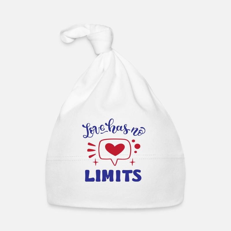 Love has no Limits Baby Bio-Mütze