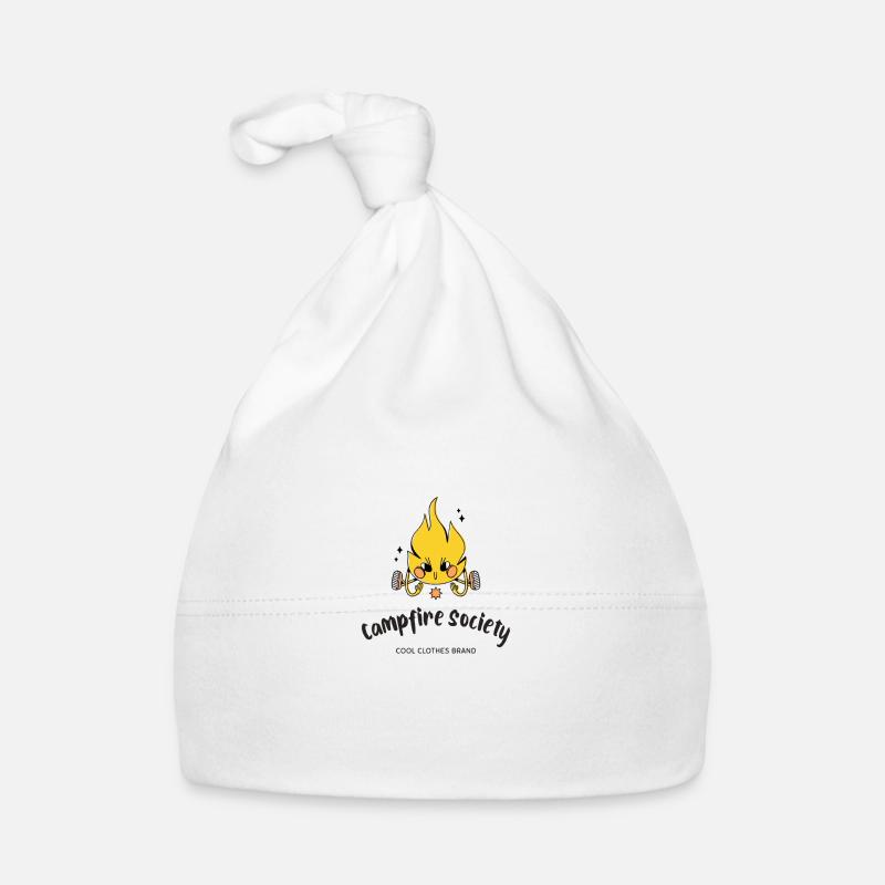SOCIÉTÉ DU FEU DE CAMP Bonnet bio Bébé