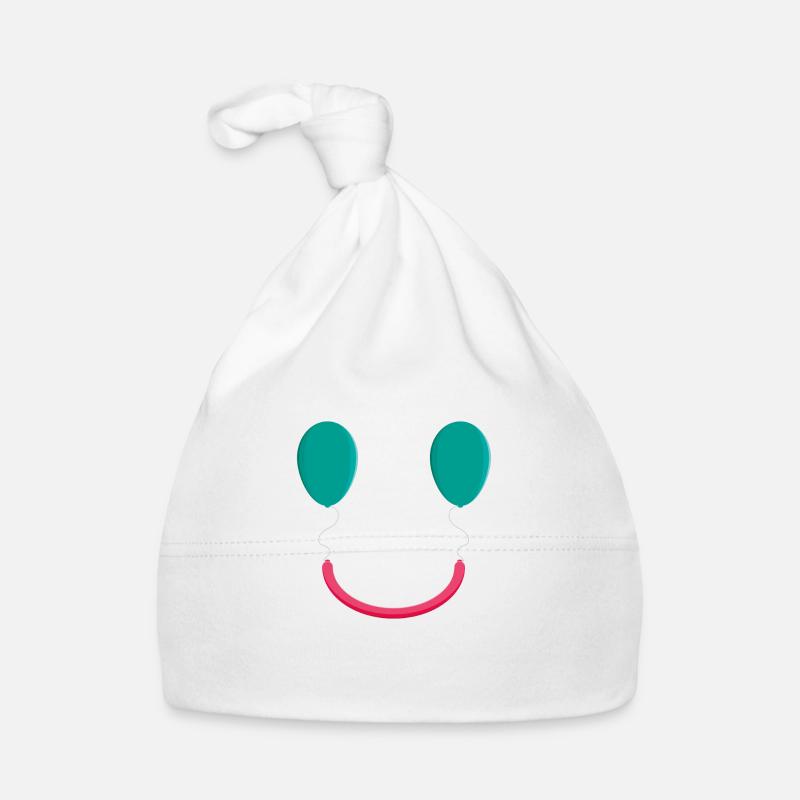 BALLON-LÄCHELN Baby Bio-Mütze