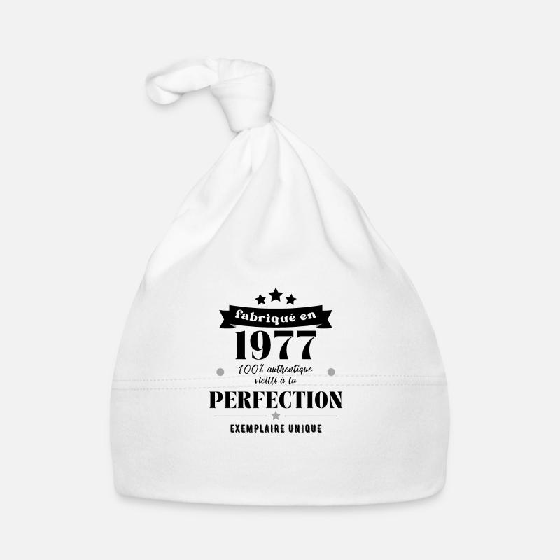 fabriqué en 1977 Bonnet bio Bébé
