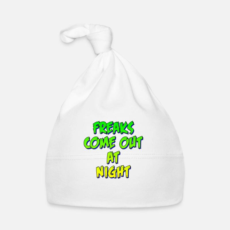 Freaks come out at Night Organic Baby Cap