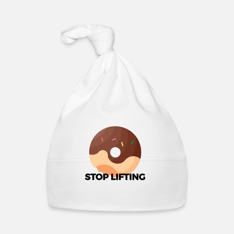 STOP LIFTING DONUT Organic Baby Cap