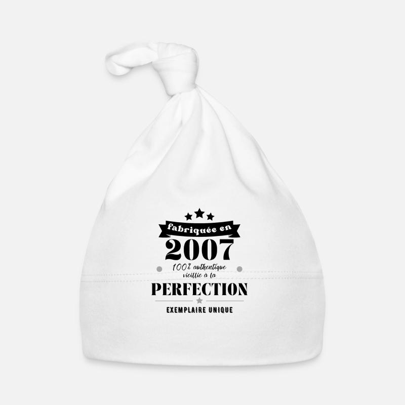 fabriquée en 2007 Bonnet bio Bébé