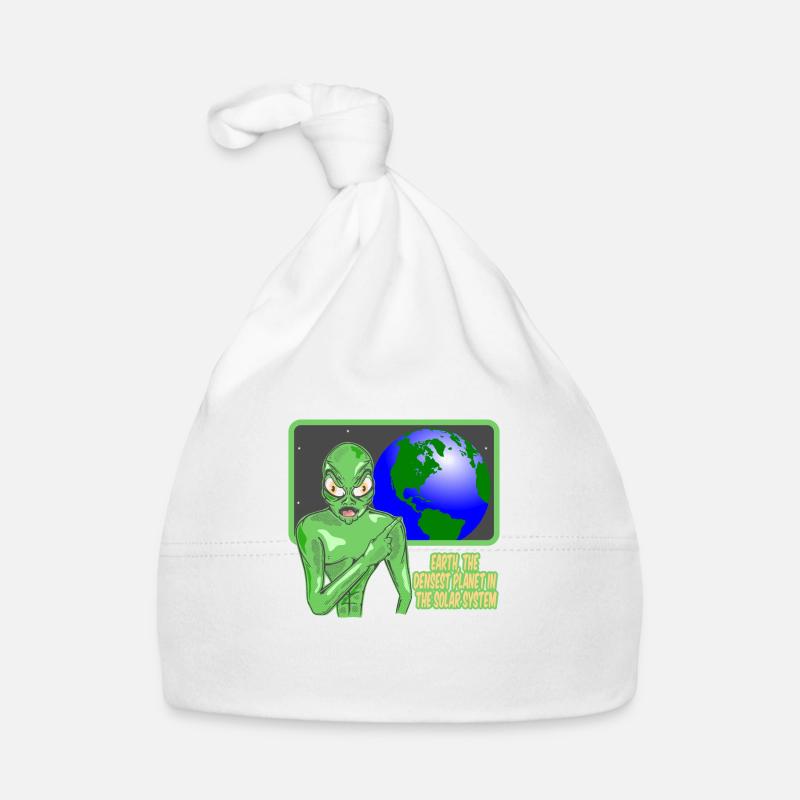 Die Erde ist ein dichter Planet Baby Bio-Mütze