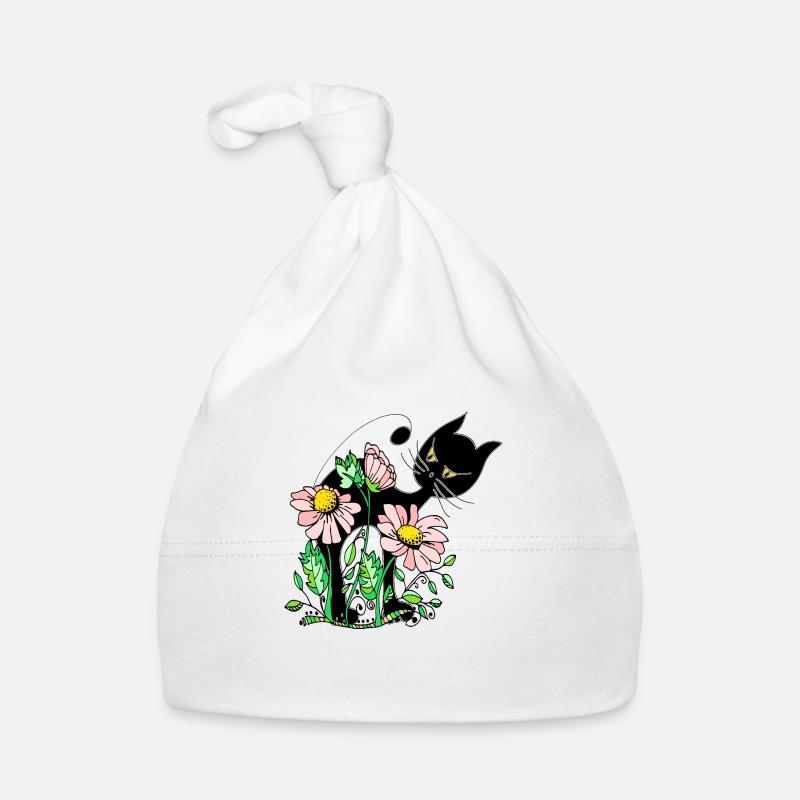 Cat Organic Baby Cap