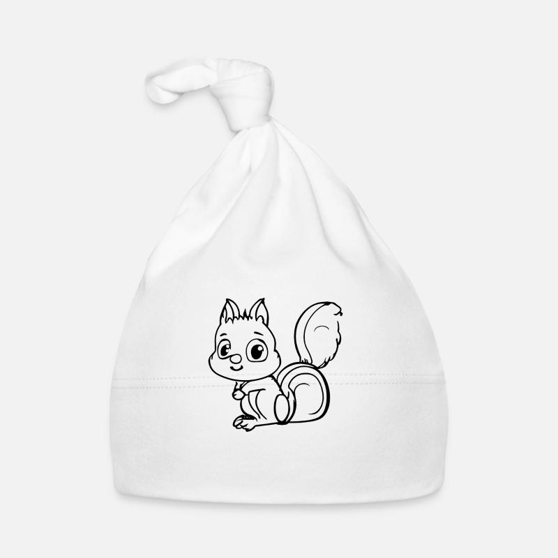 Baby Squirrel Organic Baby Cap