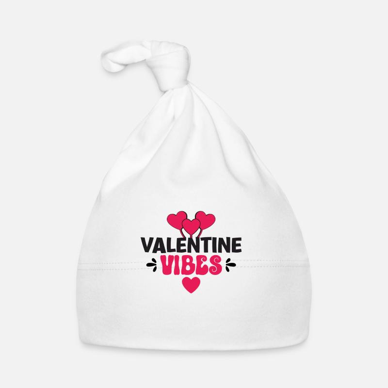 Valentine Vibes Baby Bio-Mütze