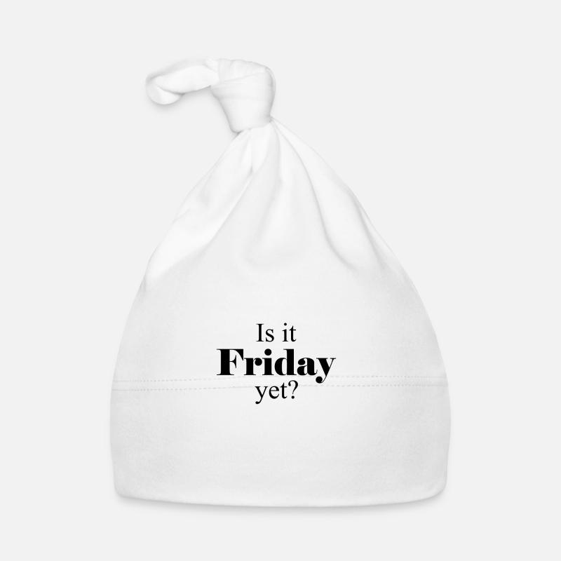 Is it Friday yet? Baby Bio-Mütze