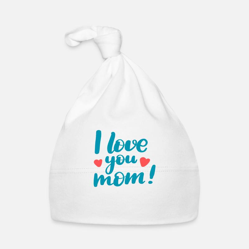 Ich hab dich lieb, Mama Baby Bio-Mütze