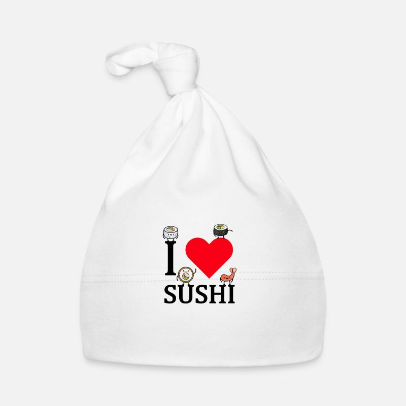 I love Sushi Baby Bio-Mütze