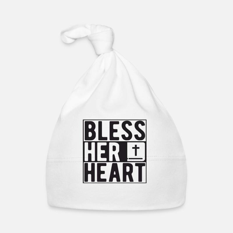 Bless her Heart Organic Baby Cap