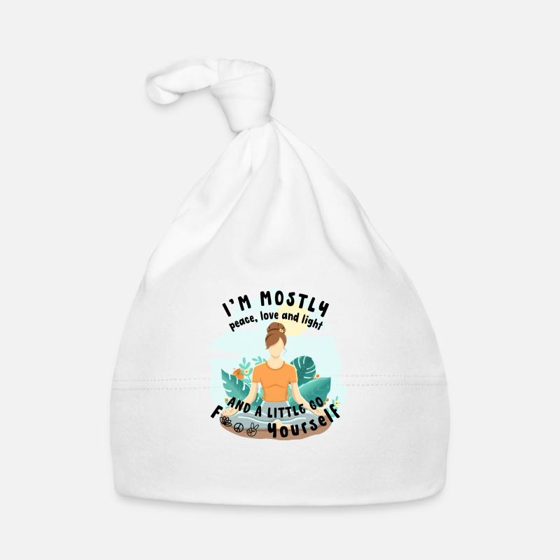 Frieden & Liebe Frieden und Liebe Baby Bio-Mütze
