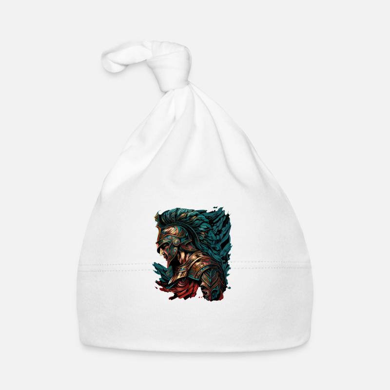Spartan warrior Organic Baby Cap