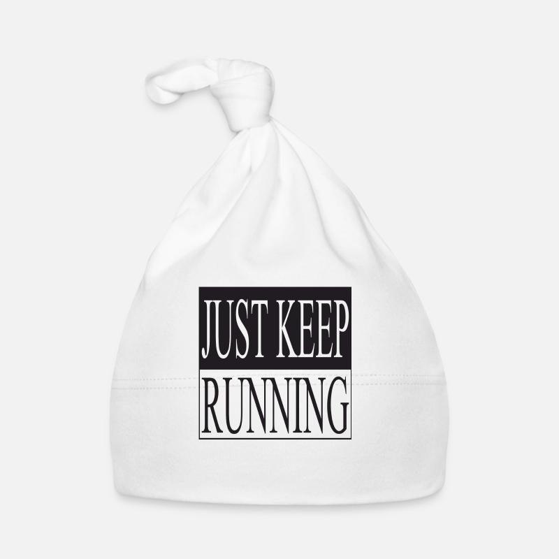 Just Keep Running Baby Bio-Mütze