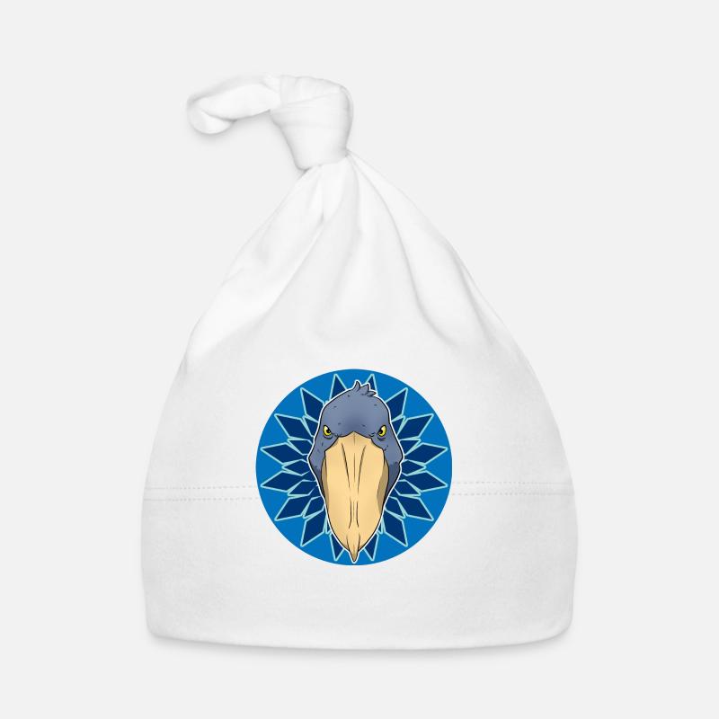 Bec-de-chaussure Ornithologue Forêt I Cadeau Bonnet bio Bébé