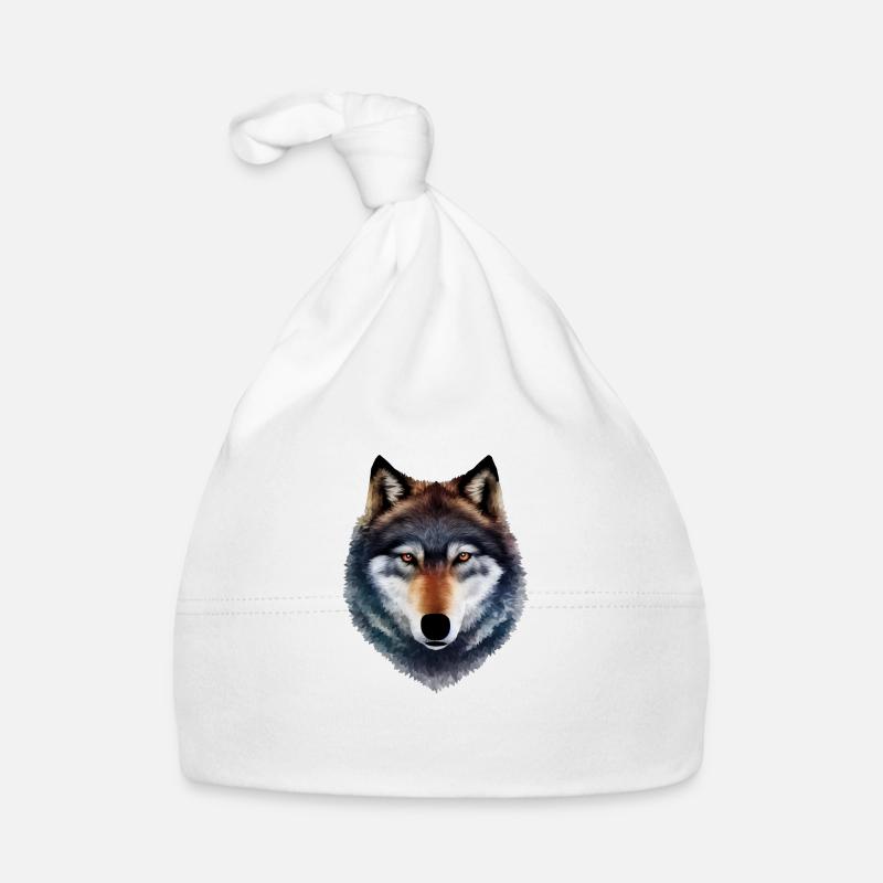 Wolf power Organic Baby Cap