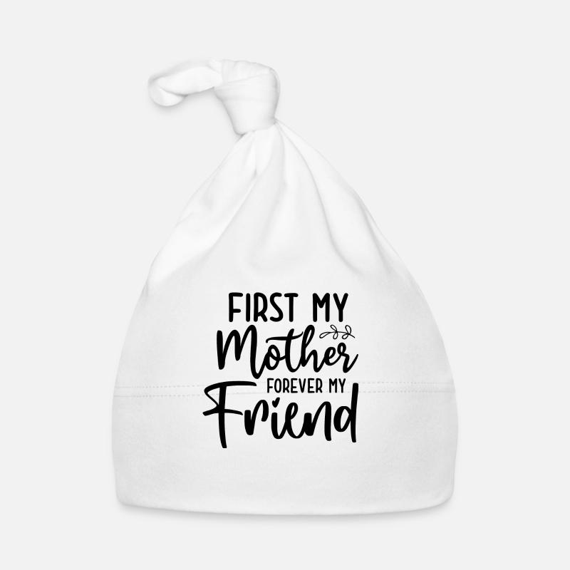 D’abord ma mère amie pour toujours Bonnet bio Bébé