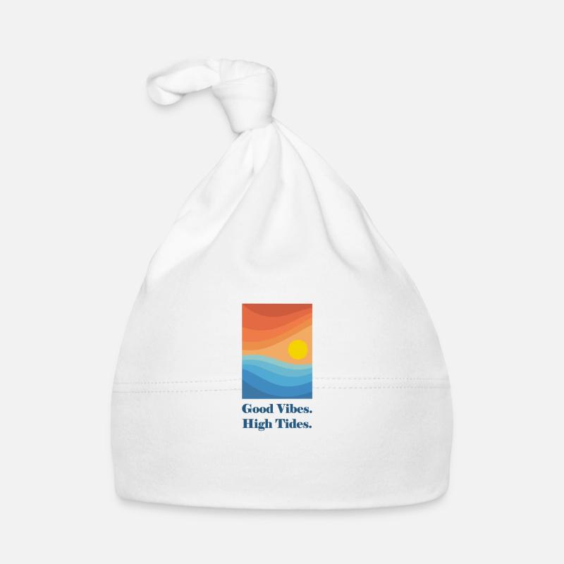 Good Vibes High Tides Baby Bio-Mütze