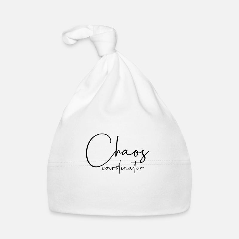 Chaos coordinator Organic Baby Cap