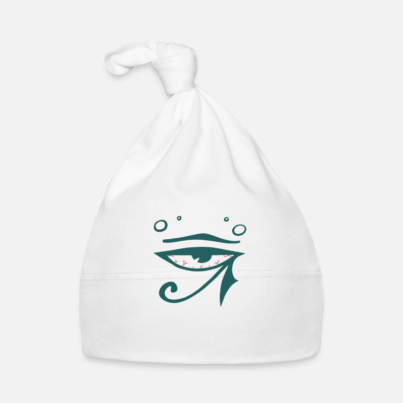 Tired Ra Eye Organic Baby Cap