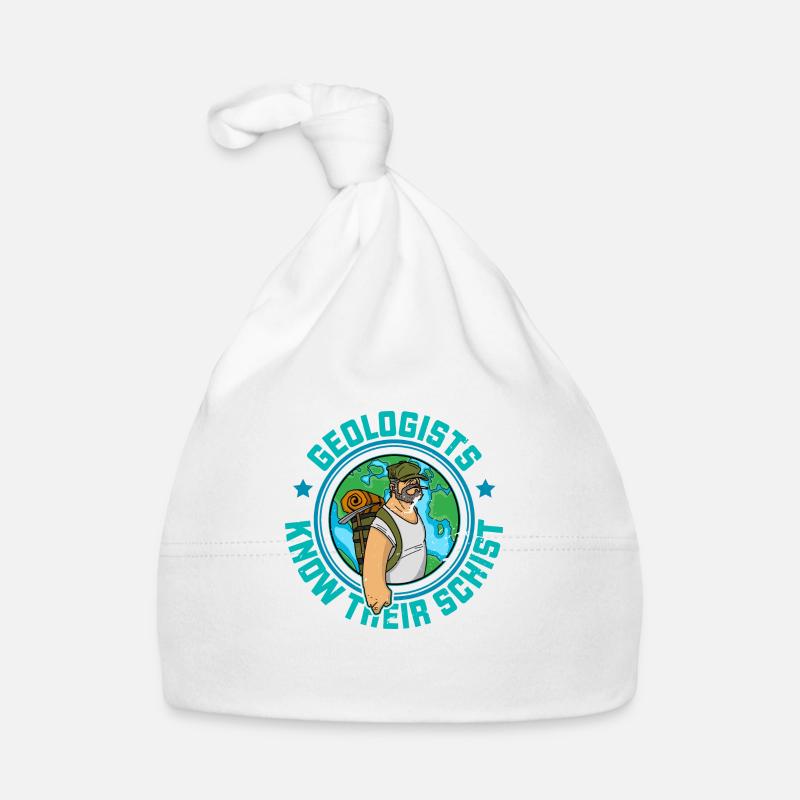 Geologist Natural Scientist Studies Profession Organic Baby Cap