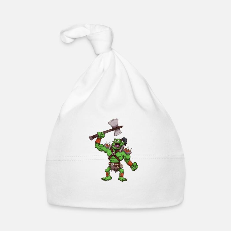 Trollhäuptling Baby Bio-Mütze