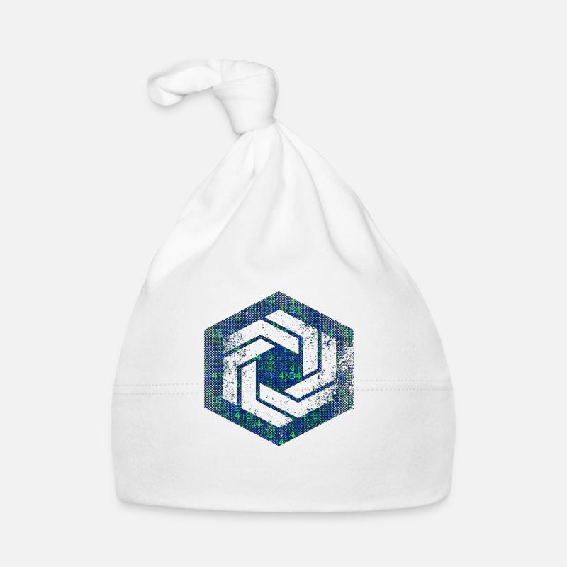 Hexagon-Programmierung Programmierer Codierung geometrisch Baby Bio-Mütze