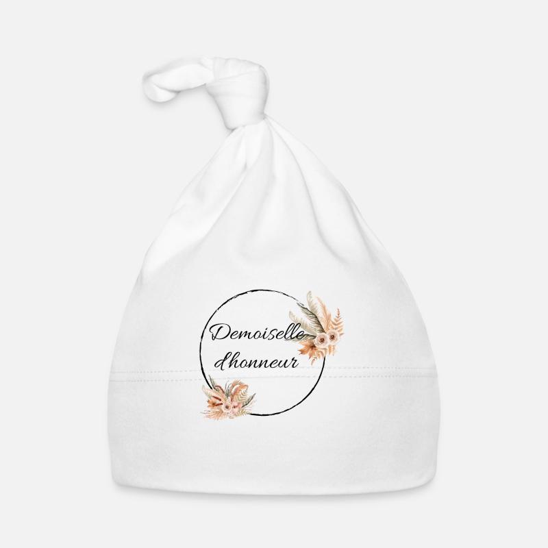 Demoiselle d'honneur Bonnet bio Bébé