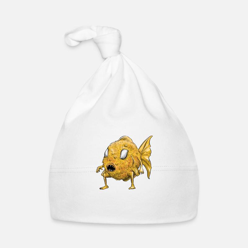 Fish blob Organic Baby Cap
