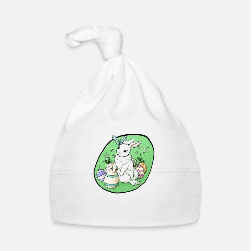 Lapin de Pâques Bonnet bio Bébé