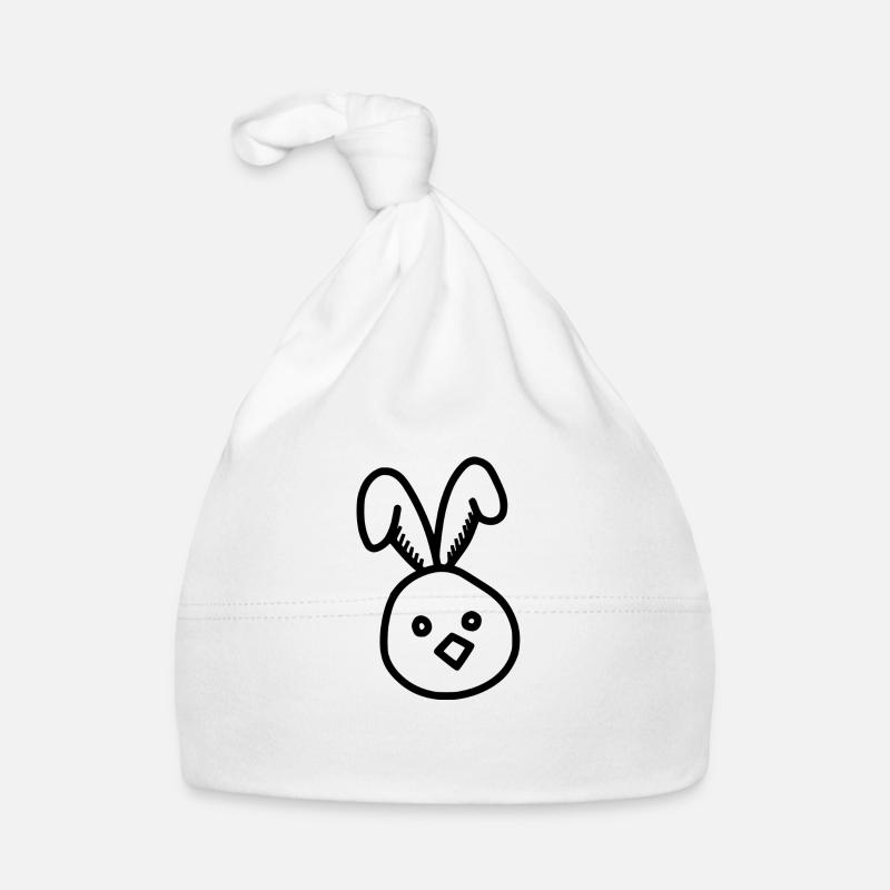 Süßes Osterküken Baby Bio-Mütze
