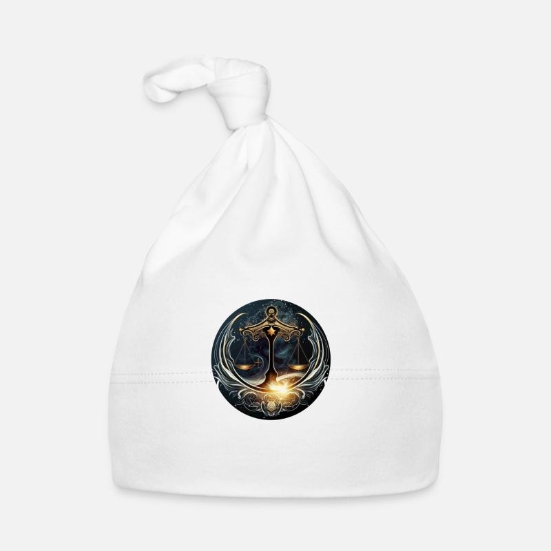 Signe balance Bonnet bio Bébé