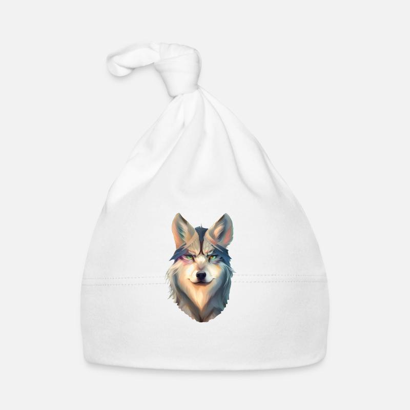 Wolf Baby Bio-Mütze